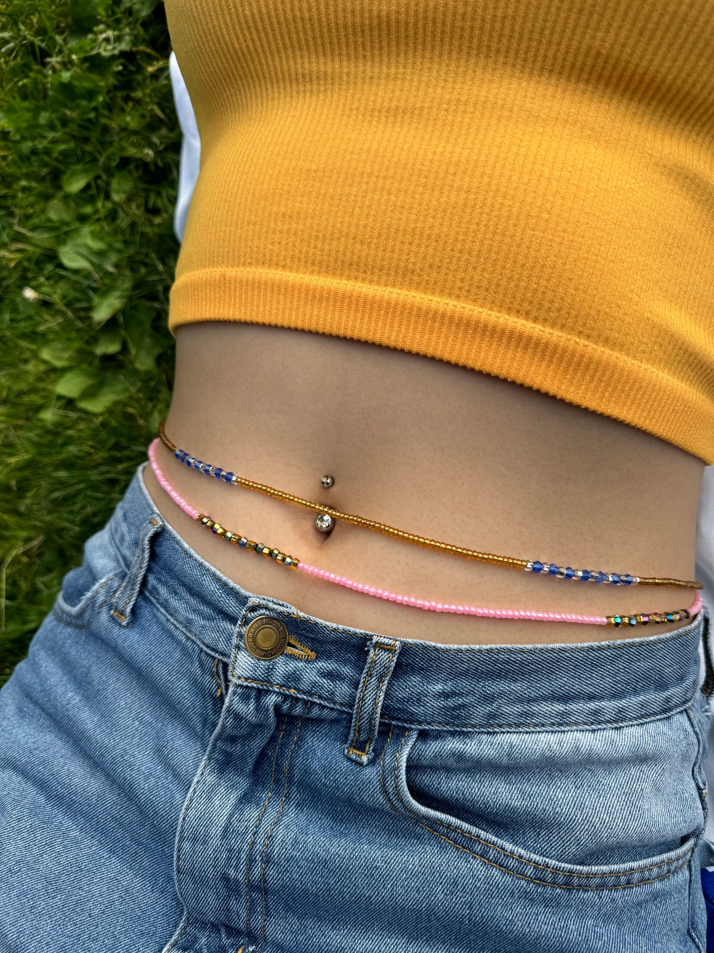 Waist Bead - Simply Green