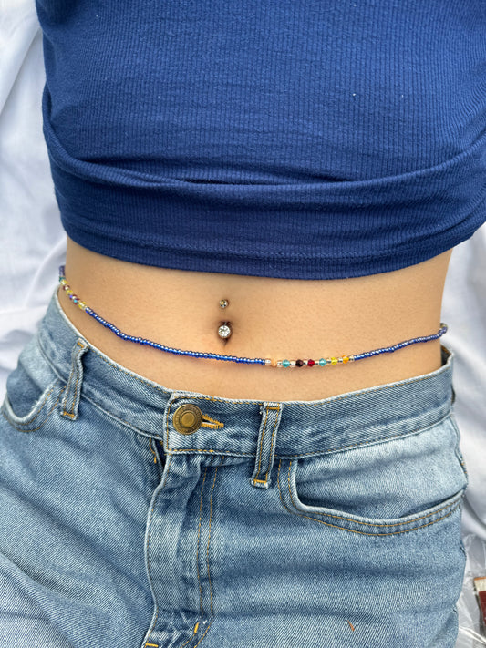 Waist Bead - Simply Deep Blue