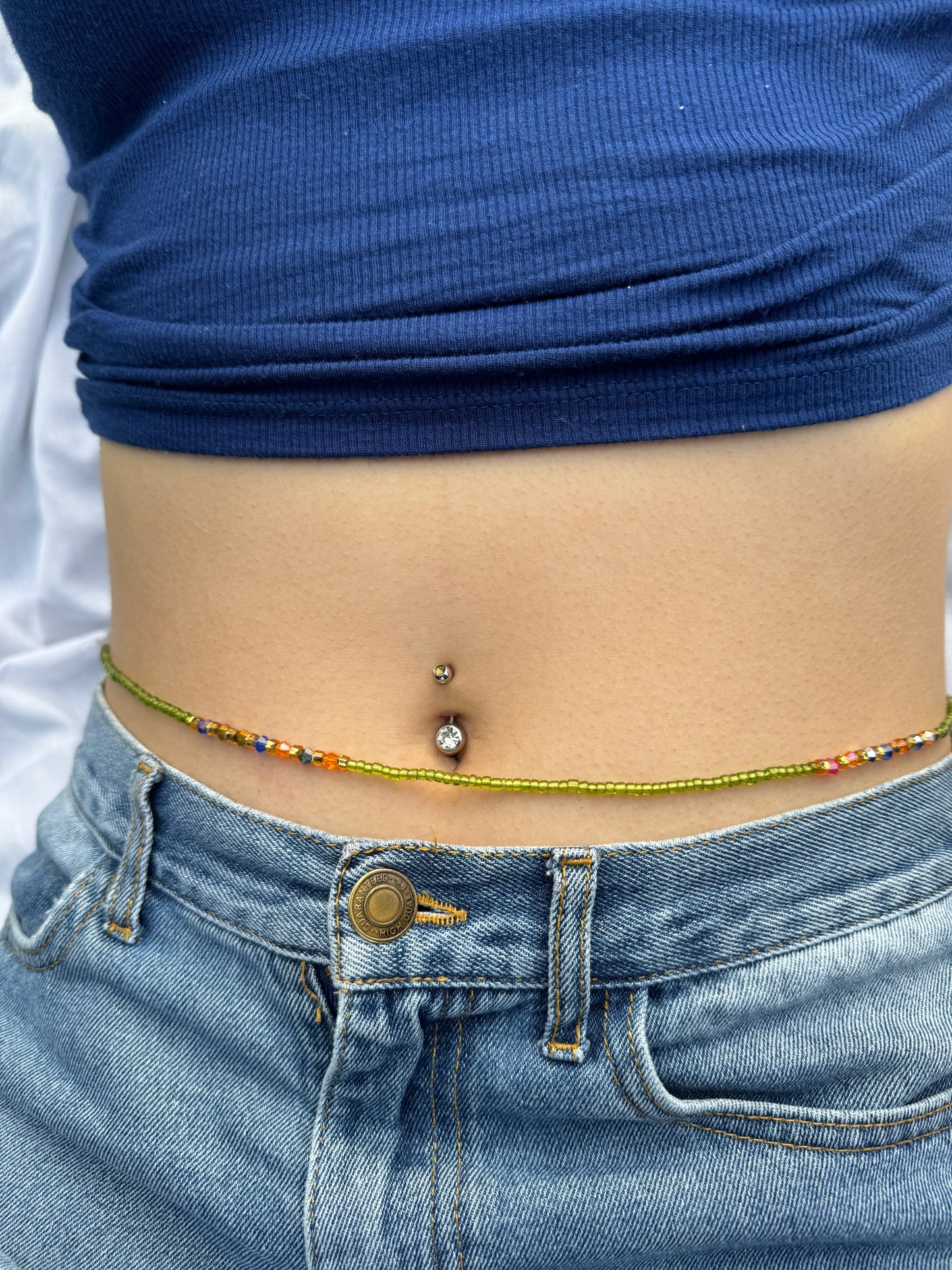 Waist Bead - Simply Green